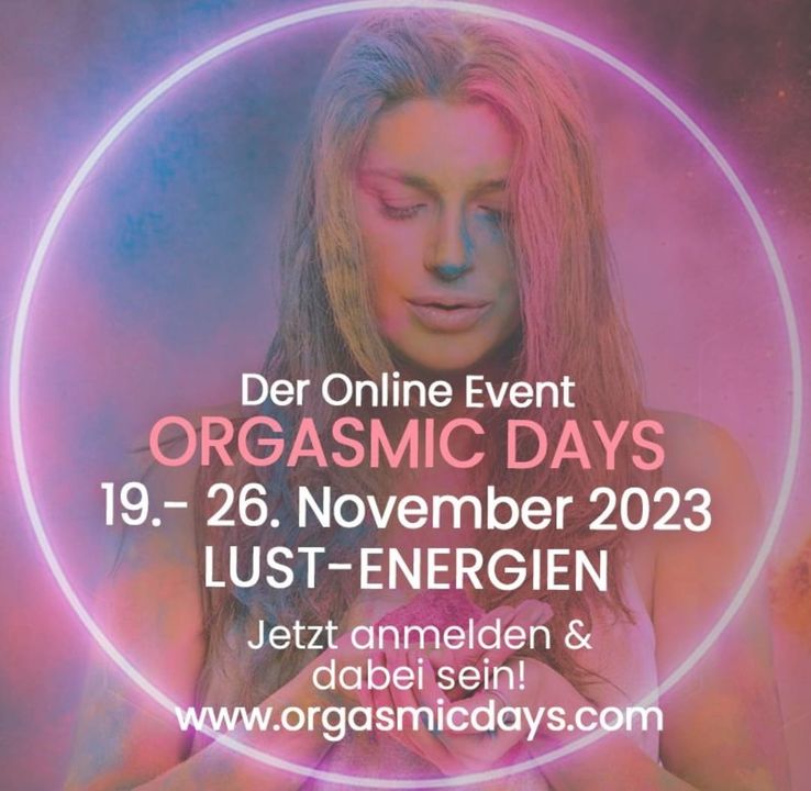 Am Sonntag den 19.11.2023 startet der Online Event „Orgasmic Days..... - Befree Tantra Shop
