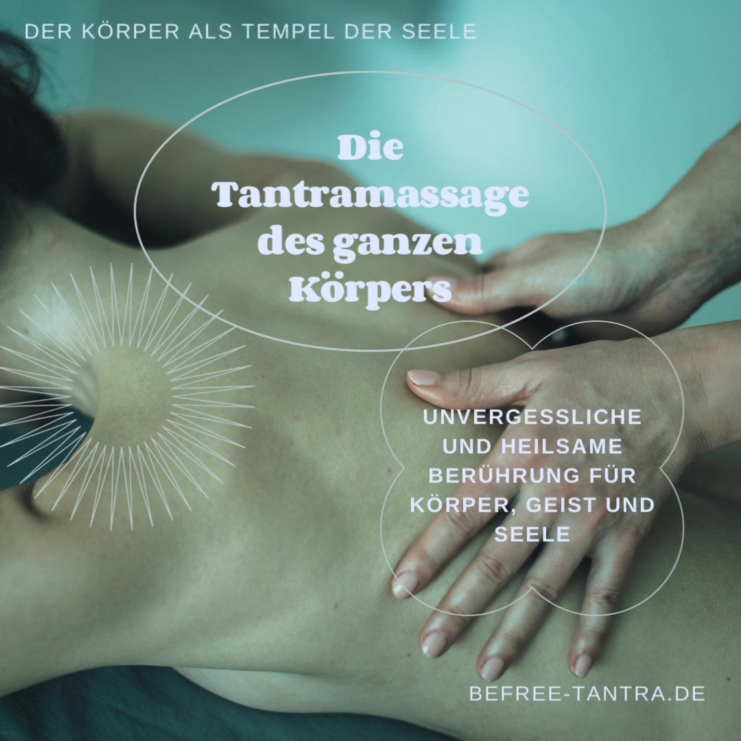Bei Tantra Massagen wird der ganze Körper einschließlich der Geni..... - Befree Tantra Shop